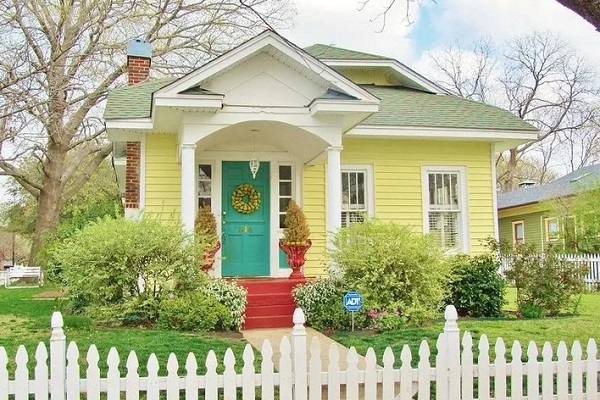 Warna Cat Rumah Bagian Luar Yang Elegan - Rumah Cottage