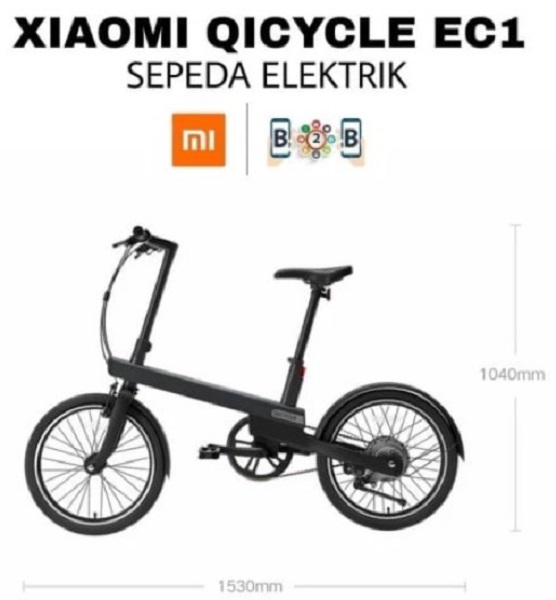 Sepeda Listrik Bagus - Xiaomi QiCycle
